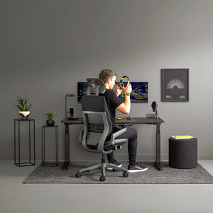 Cu tetieră / 3D Knit Black 01+Era Onyx CSE14