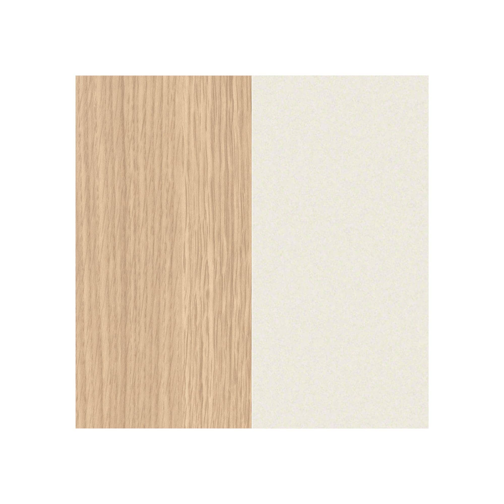 Melamine Clear Oak 2 2LAK/Paint Pearl Snow ZW