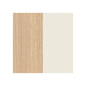 Melamine Clear Oak 2 2LAK/Paint Pearl Snow ZW