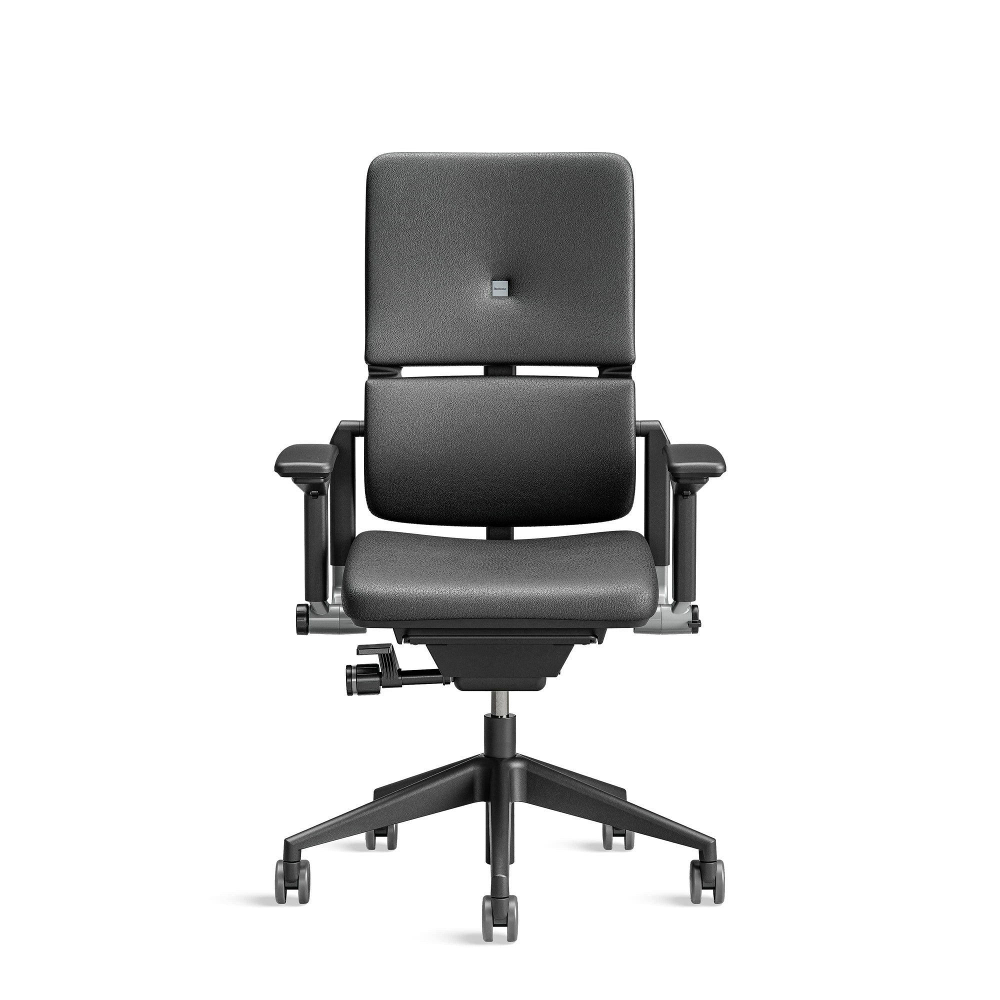 Fără tetieră / Europe Leather Black 0273